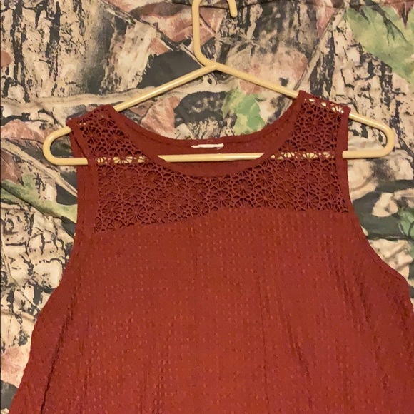 Tank top dark orange . (Large-xlarge ) - Picture 3 of 3